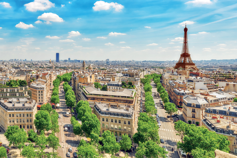 image France paris vue panoramique depuis toit triomphal 76 as_121013416