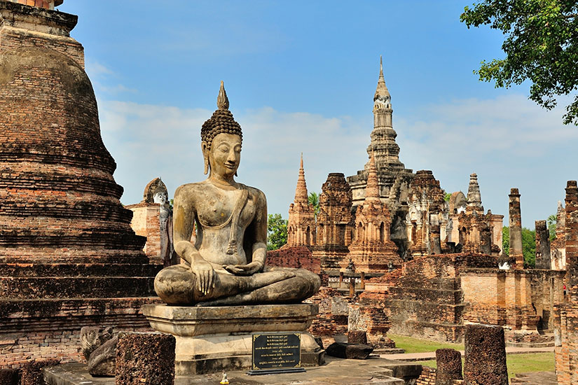 image Thailande Sukhothi Parc historique  it