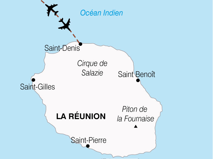 CARTE Reunion Ile Bourbon  shhiver 799099