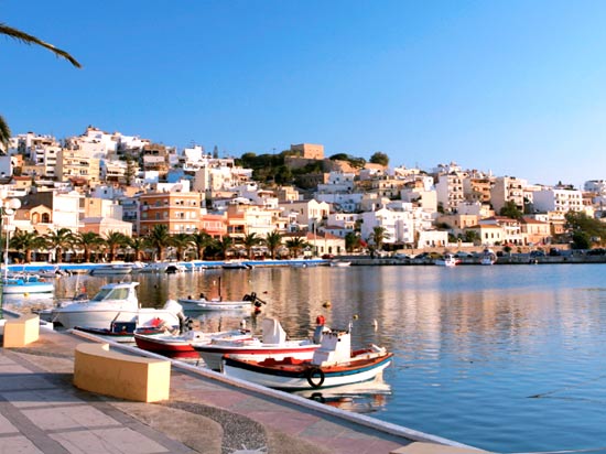 voyage grece crete mer