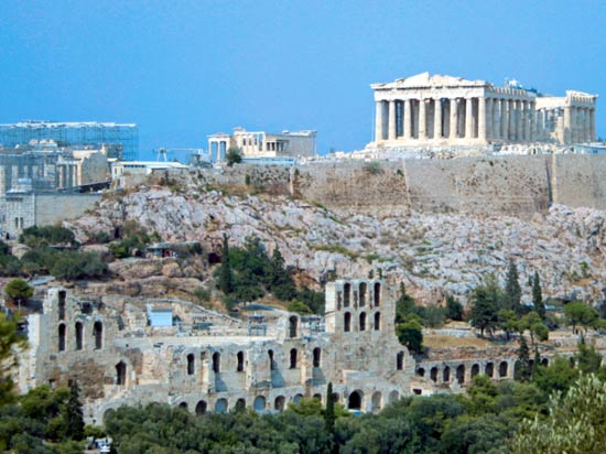 voyage grece athenes acropole