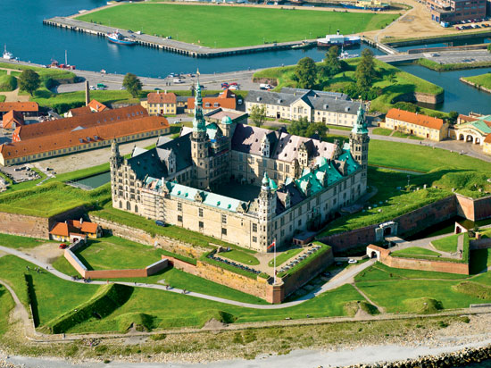 (Image) danemark copenhague forteresse de kronborg  fotolia