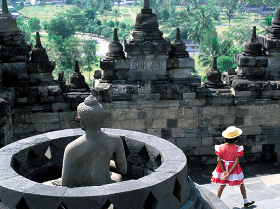 indonesie java temple de borobudur